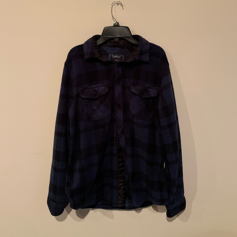 Mens sweater flannel